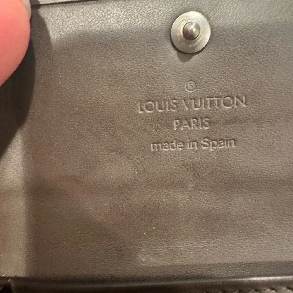 LV Epi Brown Leather Key Holder